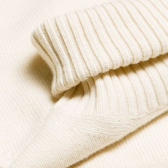 Chloé Turtleneck Sweater Pullover Buttercream S ❤ - Picture 4 of 6